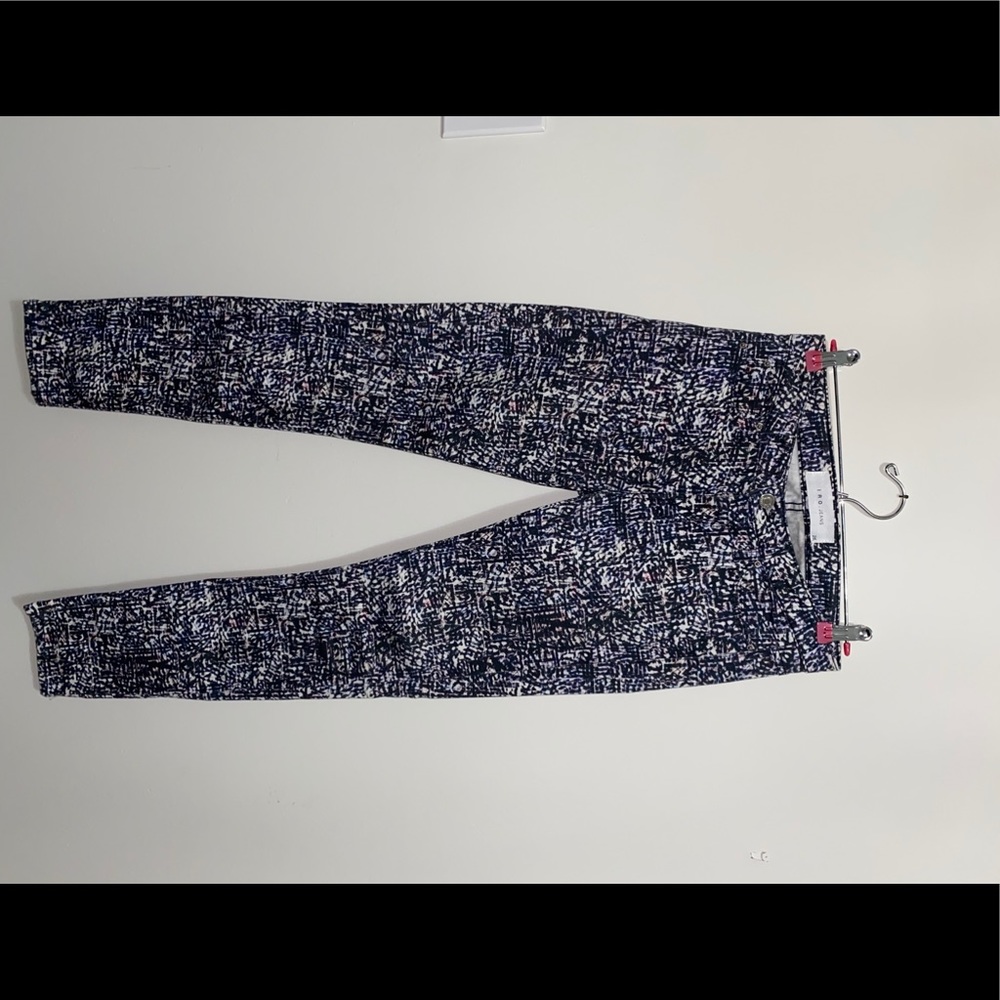 pattern jeans